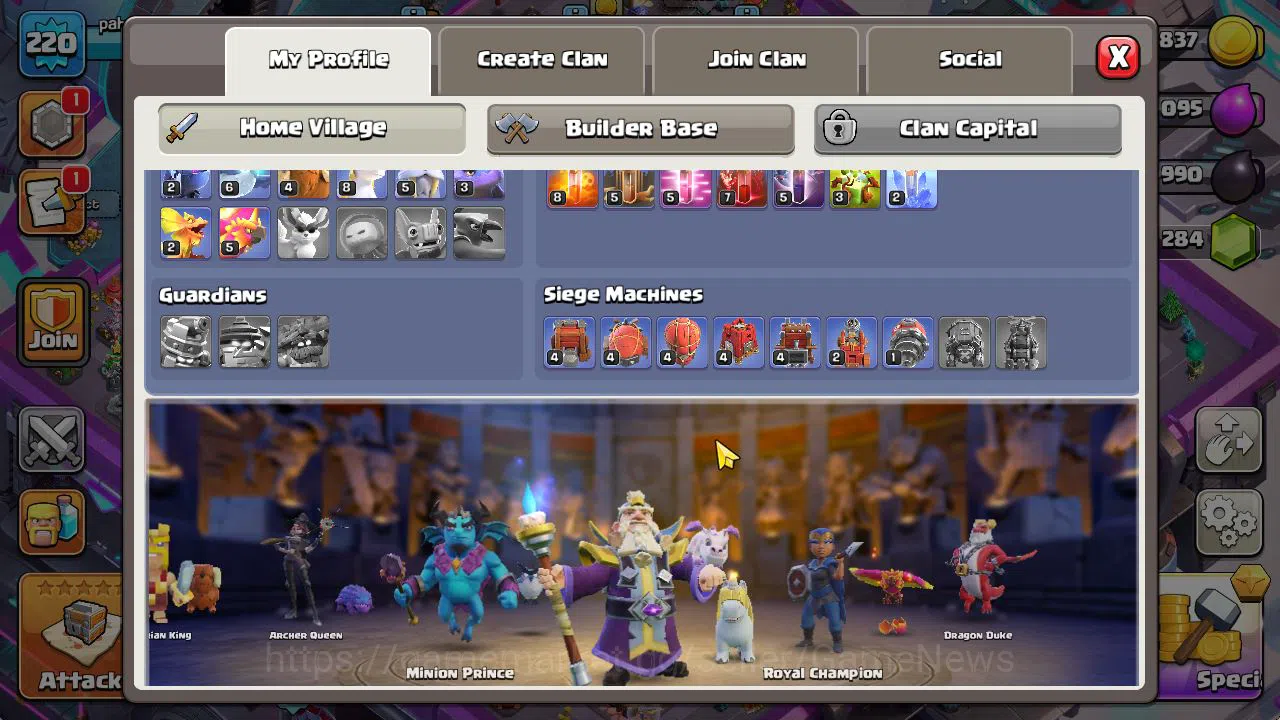 Clash of Clans Accounts TH 15-BH 10|Limited Skin|LV 220|HH 9|BK 81,AQ 85,G image 12