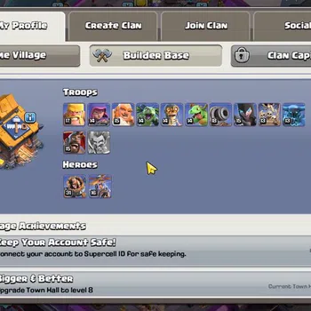 Clash of Clans High-End TH 15-BH 10|Limited Skin|LV 220|HH 9|BK 81,AQ 85,G image 1