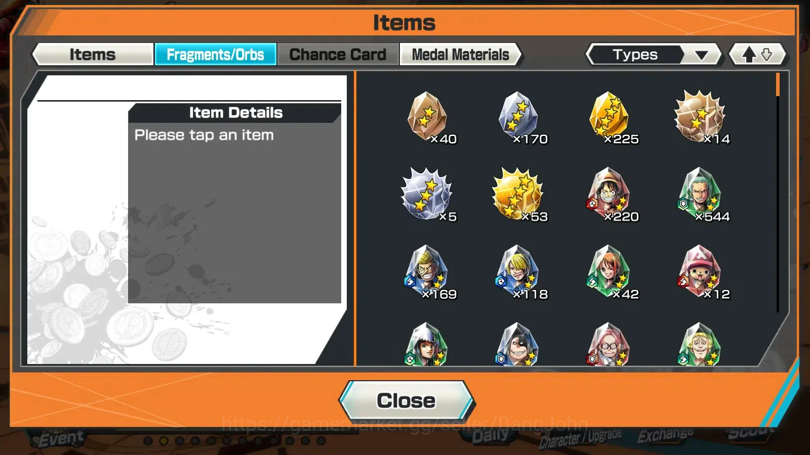 One Piece Bounty Rush Accounts Global | 4 EX | PR 14 | BOM Kaido,5E Nusjuro,BP Ku image 2