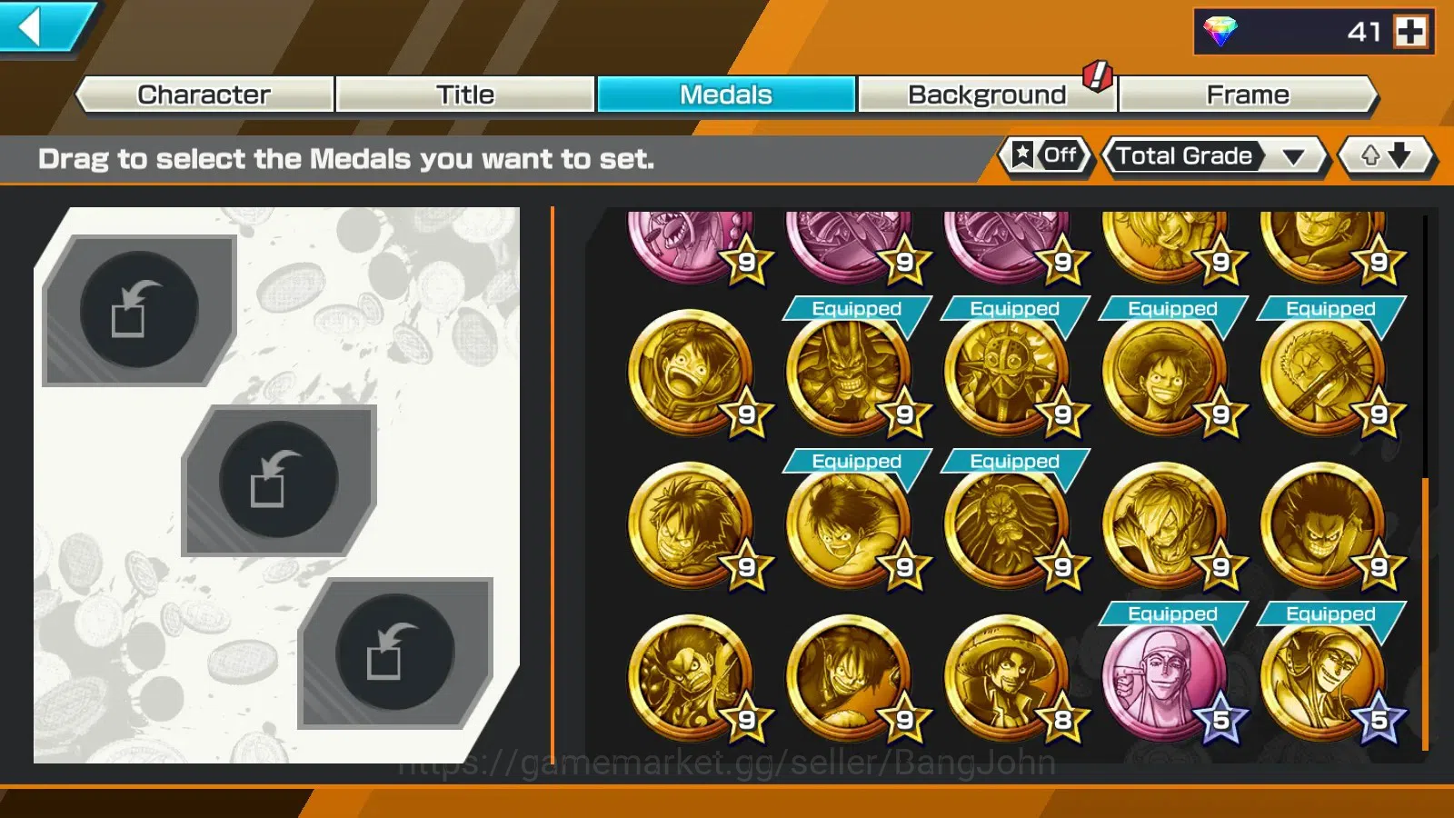 One Piece Bounty Rush Accounts Global | 4 EX | PR 14 | BOM Kaido,5E Nusjuro,BP Ku image 9