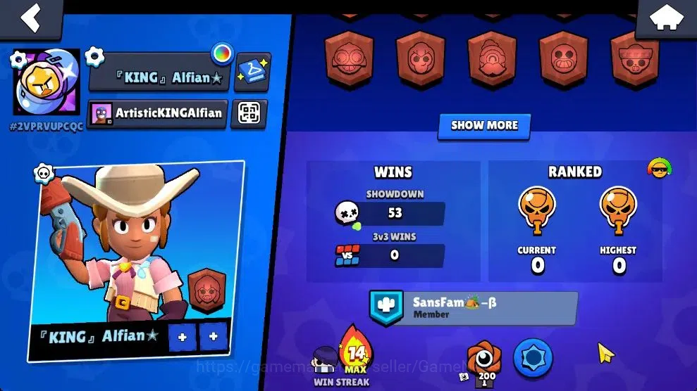 Brawl Stars Accounts 1001 Trophy|16 Brawlers 2 Max Lv [Barley,Shelly]|1 image 3
