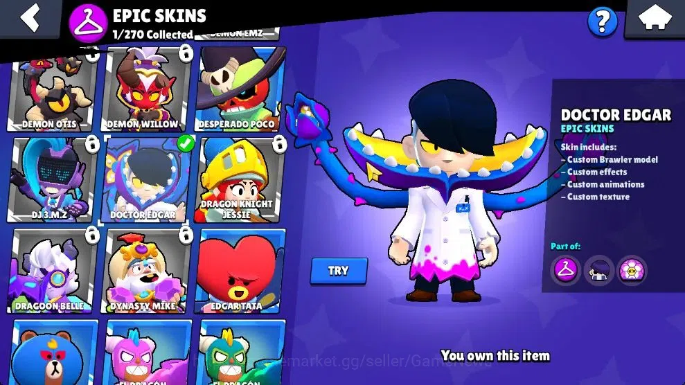 Brawl Stars Accounts 1001 Trophy|16 Brawlers 2 Max Lv [Barley,Shelly]|1 image 8