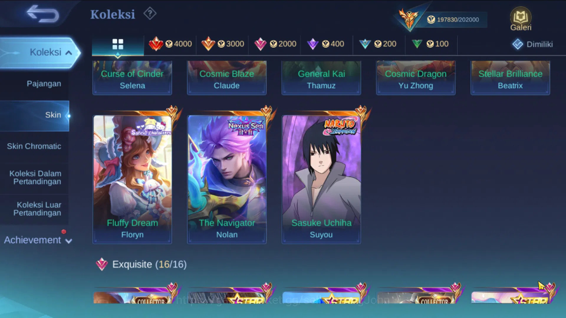 Mobile Legends: Bang Bang Accounts Hero 131|Skin 500|Legend Franco Valir|CC Ling|KOF image 11
