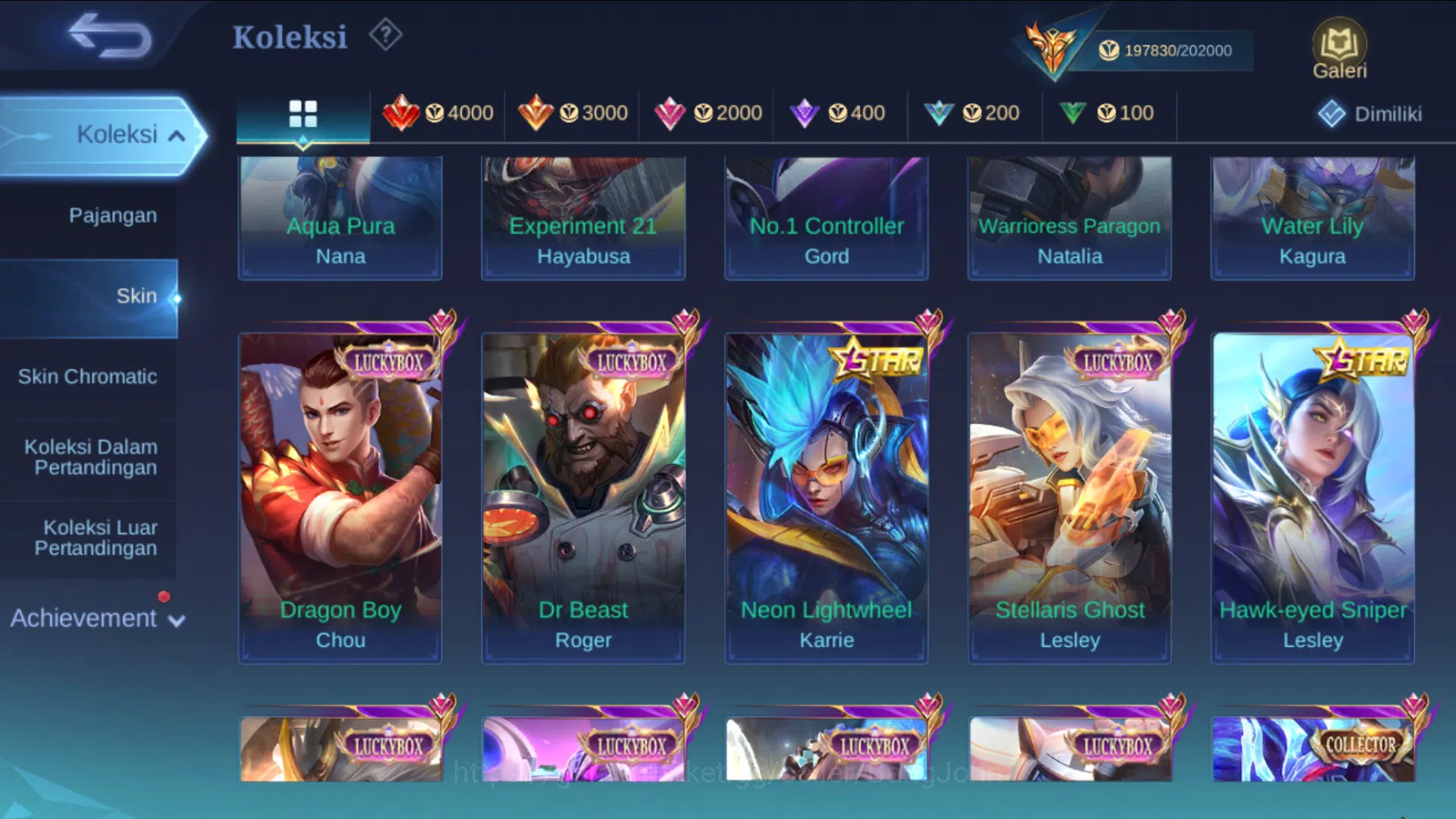 Mobile Legends: Bang Bang Accounts Hero 131|Skin 500|Legend Franco Valir|CC Ling|KOF image 13