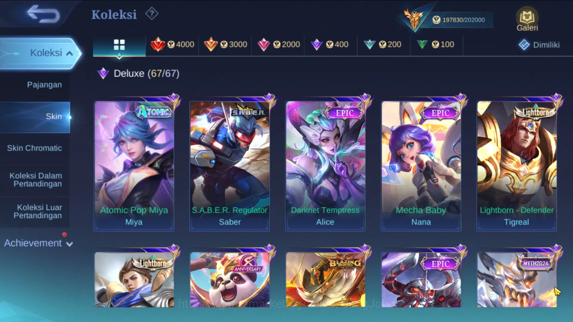 Mobile Legends: Bang Bang Accounts Hero 131|Skin 500|Legend Franco Valir|CC Ling|KOF image 16