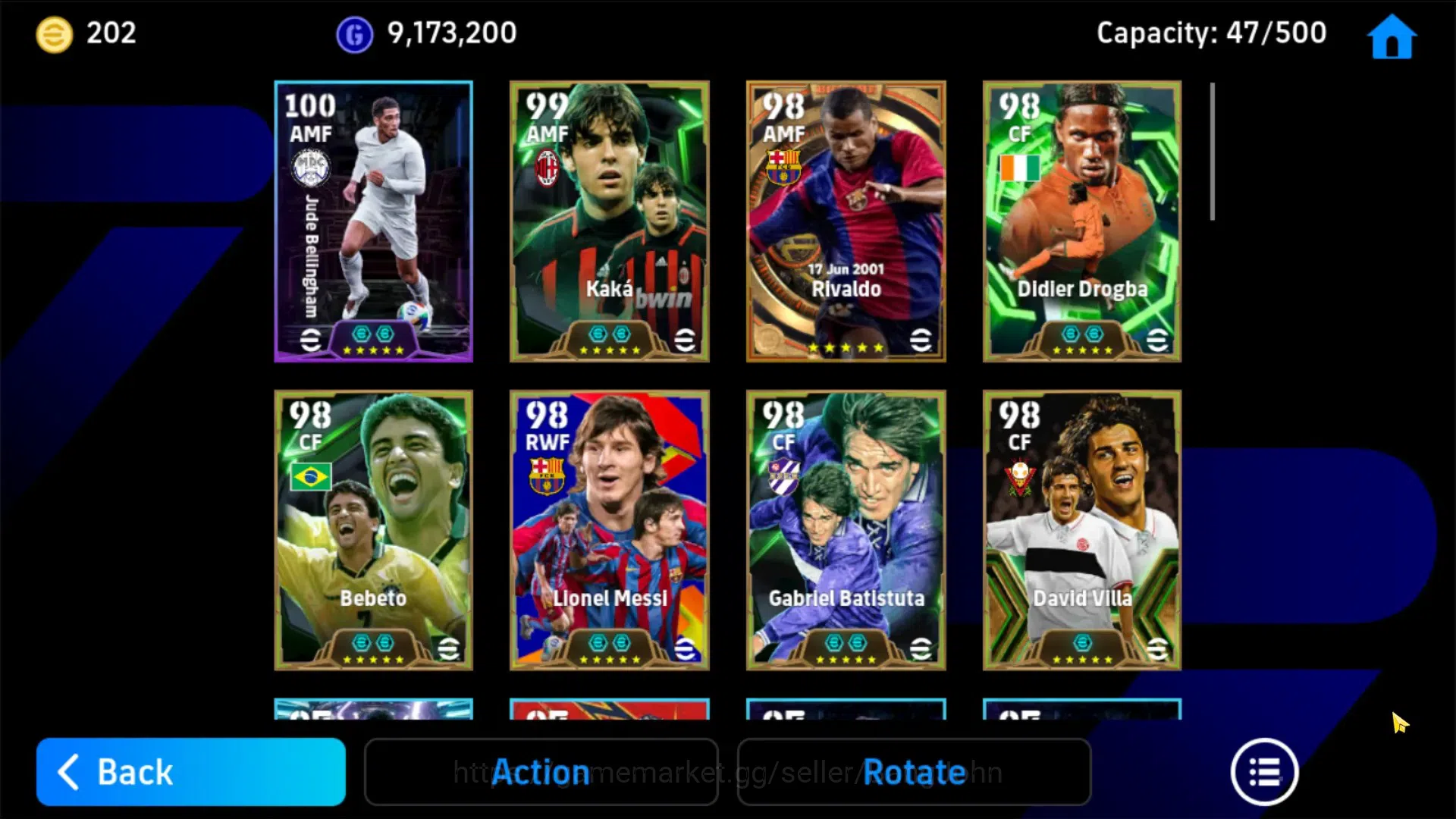 eFootball Accounts Mobile|PW 3204|Bellingham Show,Messi+Griezemann Pa image 6