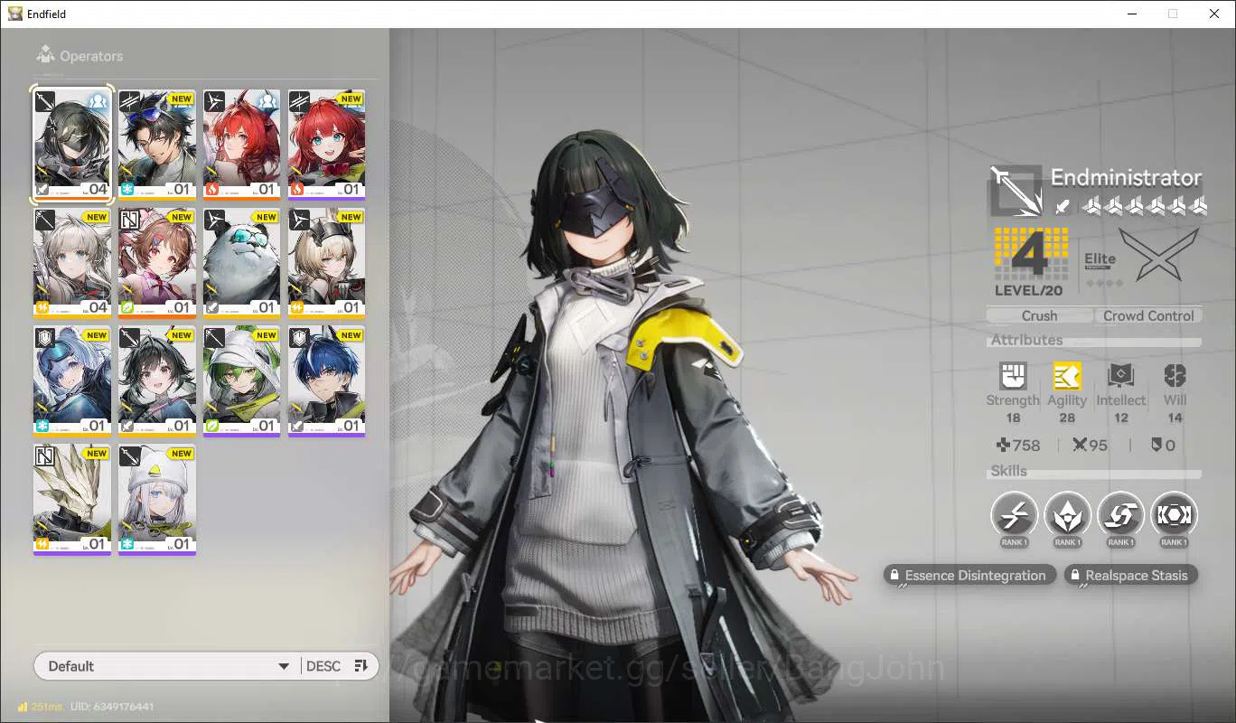 Arknights: Endfield Accounts Starter Lv2 | NA/EU | Limited Laevantain, Ardelia image 3