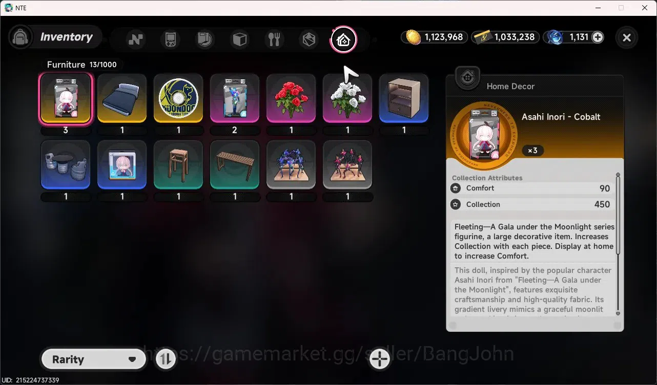 Neverness to Everness Accounts UE | Mid Game Lv 25 | 4 SSR (Nanally A1,Hotori,Hat image 4