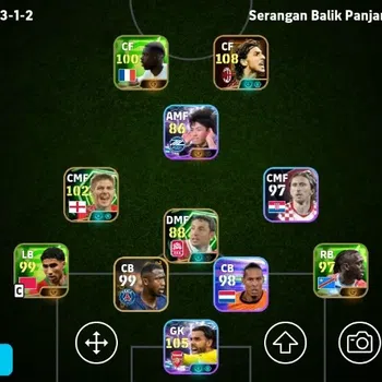 eFootball Accounts Legends & Iconic Players Mobile|PW 3071|ZlatanIbrahimovicBigT,StevenGerrardEpic,DavidRayaShowT,Andrly