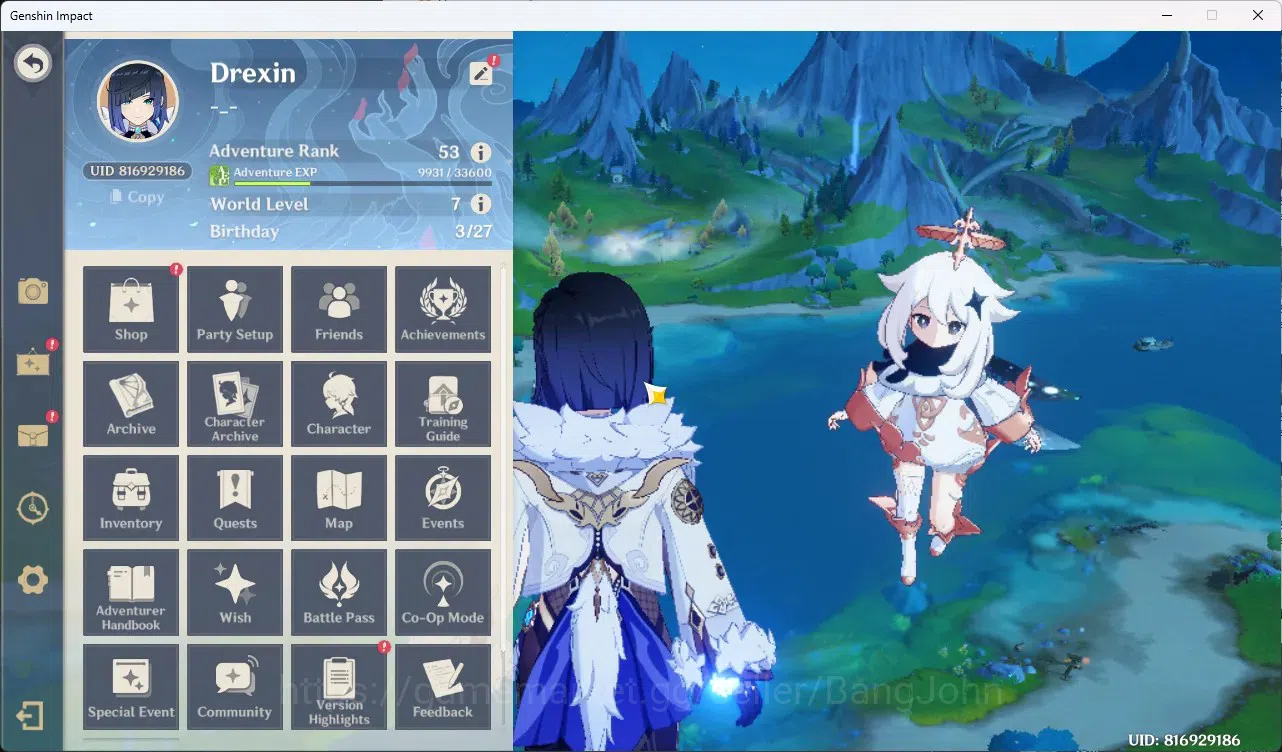 Genshin Impact Accounts Mid-Game | ASIA | AR 53 | UID 81 Yelan + Sign | Ar image 3