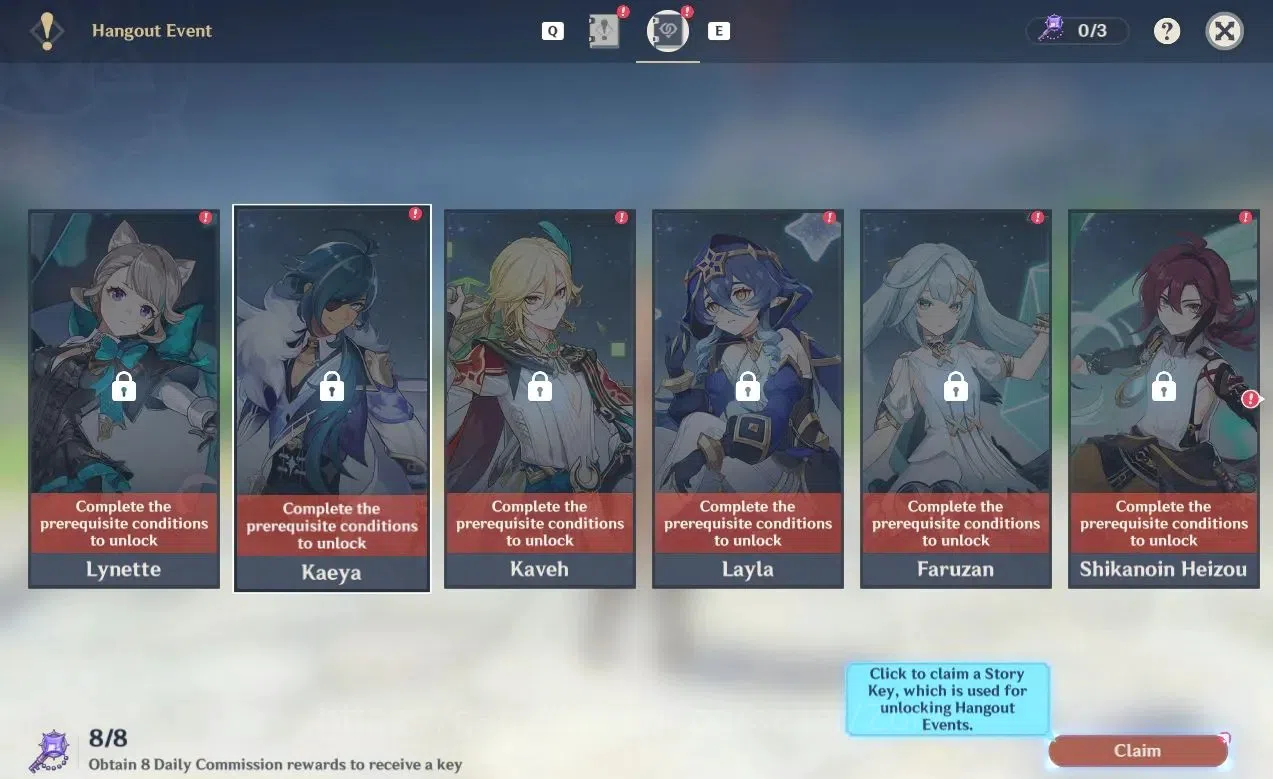 Genshin Impact Accounts ASIA|AR 45|Starter|2 Limited|Nefer,Nicole|2 STD[Di image 14