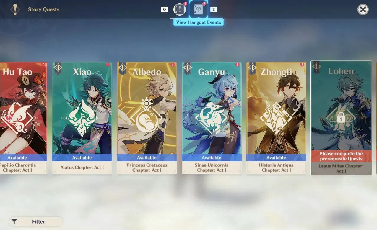 Genshin Impact Accounts ASIA|AR 45|Starter|2 Limited|Nefer,Nicole|2 STD[Di image 15