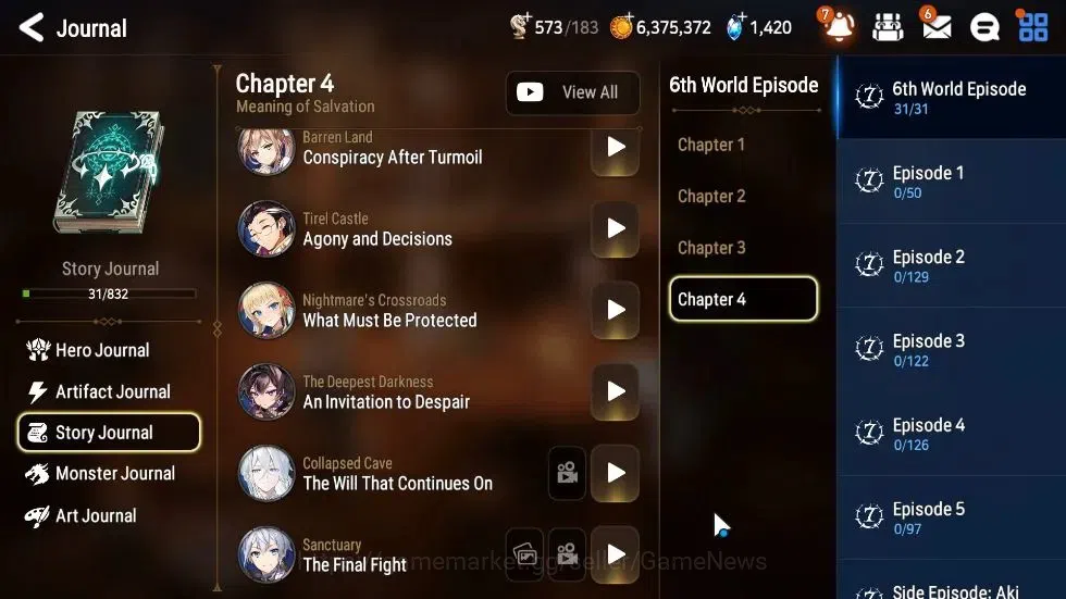 Epic Seven Accounts GLOBAL Unverif|New Era|2 ML(Rhiana N Luciel,LC Bel image 10