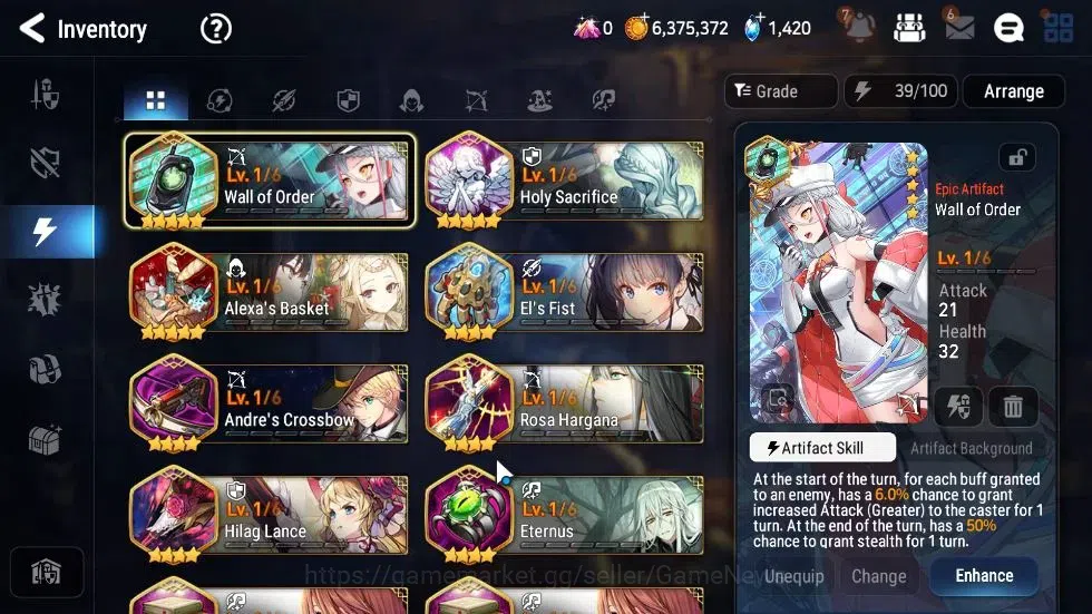 Epic Seven Accounts GLOBAL Unverif|New Era|2 ML(Rhiana N Luciel,LC Bel image 16