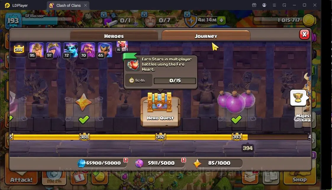 Clash of Clans Accounts Global | TH 17-BH 10|LVL 193|BK 95,AQ 97,MP 72,GW image 13