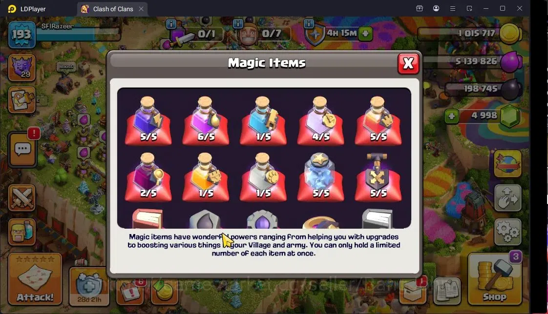 Clash of Clans Accounts Global | TH 17-BH 10|LVL 193|BK 95,AQ 97,MP 72,GW image 5