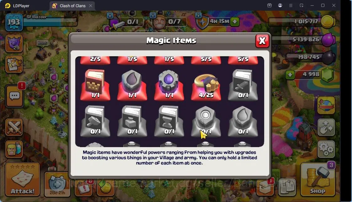 Clash of Clans Accounts Global | TH 17-BH 10|LVL 193|BK 95,AQ 97,MP 72,GW image 6