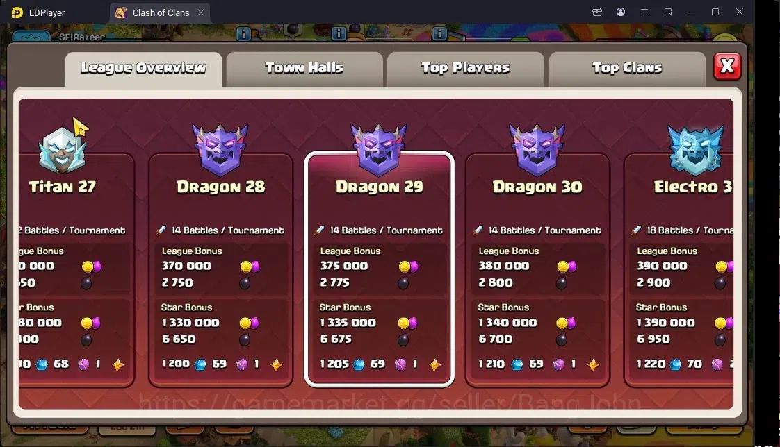Clash of Clans Accounts Global | TH 17-BH 10|LVL 193|BK 95,AQ 97,MP 72,GW image 9