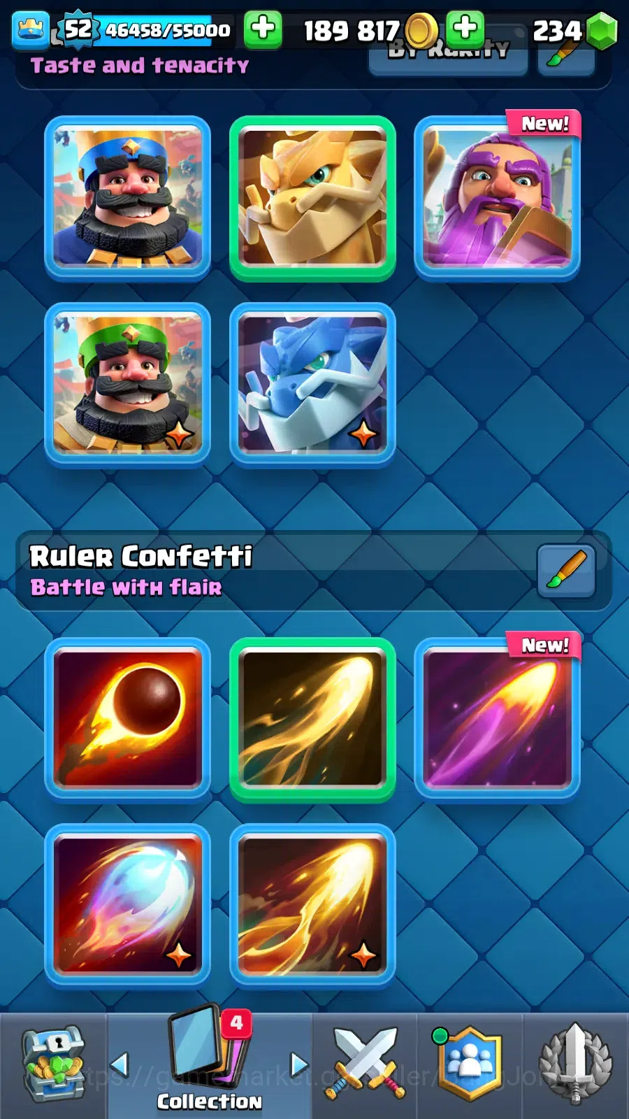 Clash Royale Accounts Others Lv 52|Trophy 10266|KTL 7
