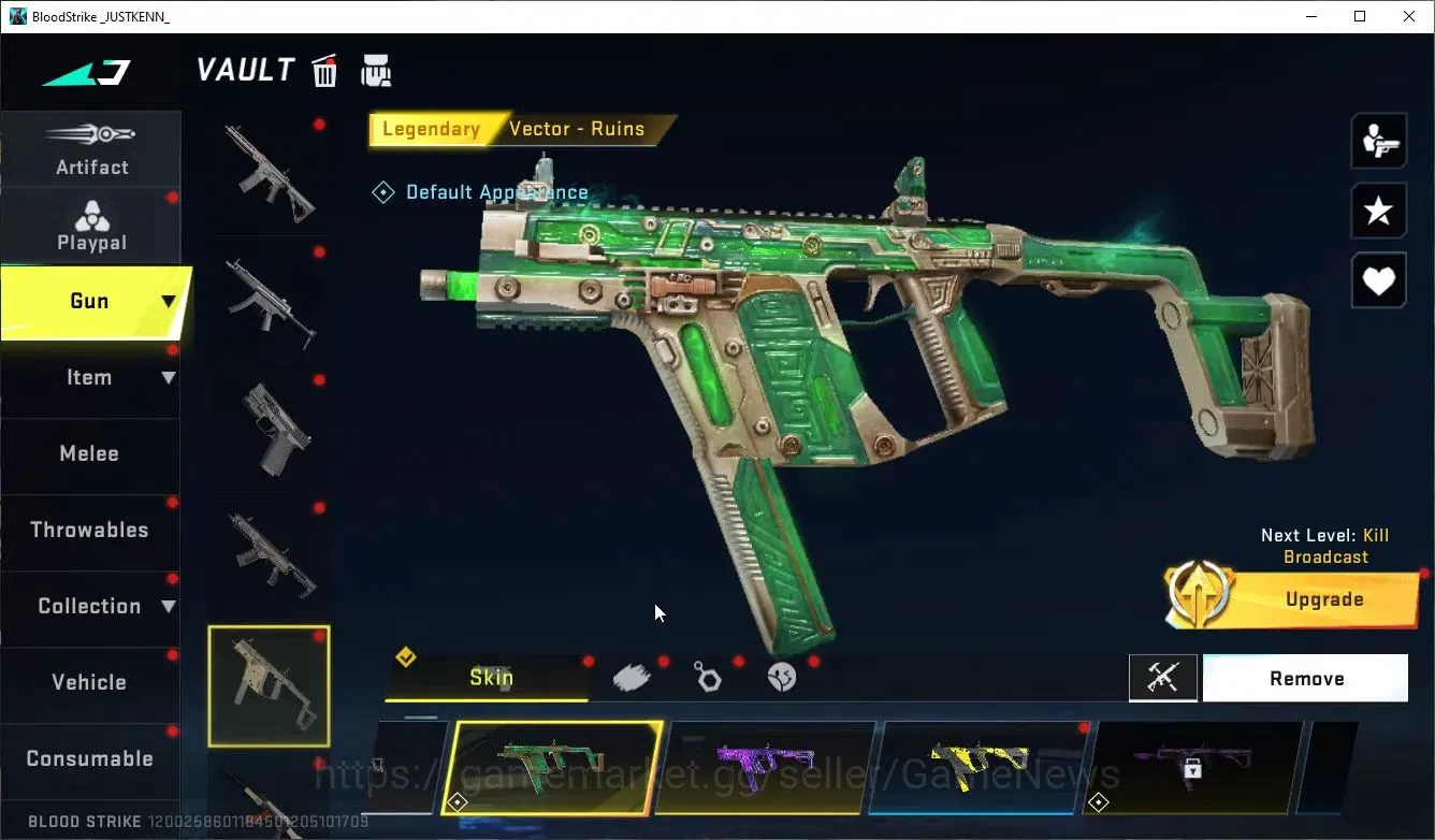 Blood Strike Accounts ASIA|ETERNAL Lv2 M700-Retribution+2 ULTRA Origin12 image 15