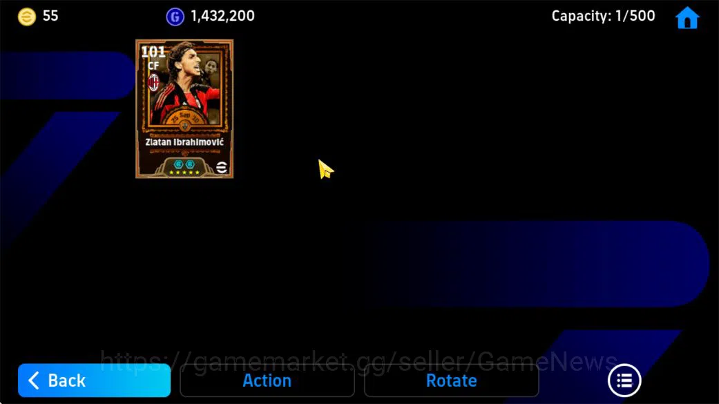 eFootball Accounts Mobile|(BigTime Zlatan Ibrahimmovic PhenomFinish) image 3