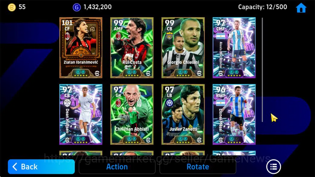 eFootball Accounts Mobile|(BigTime Zlatan Ibrahimmovic PhenomFinish) image 5