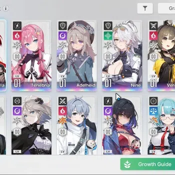 Chaos Zero Nightmare Accounts GLOBAL Lv 55|8 SSR[ArabelaM2+Sign,Tenebria,Adelheid,Nine,Veronica,MeiLin,LukeM1,Etc]|11 SR|1K