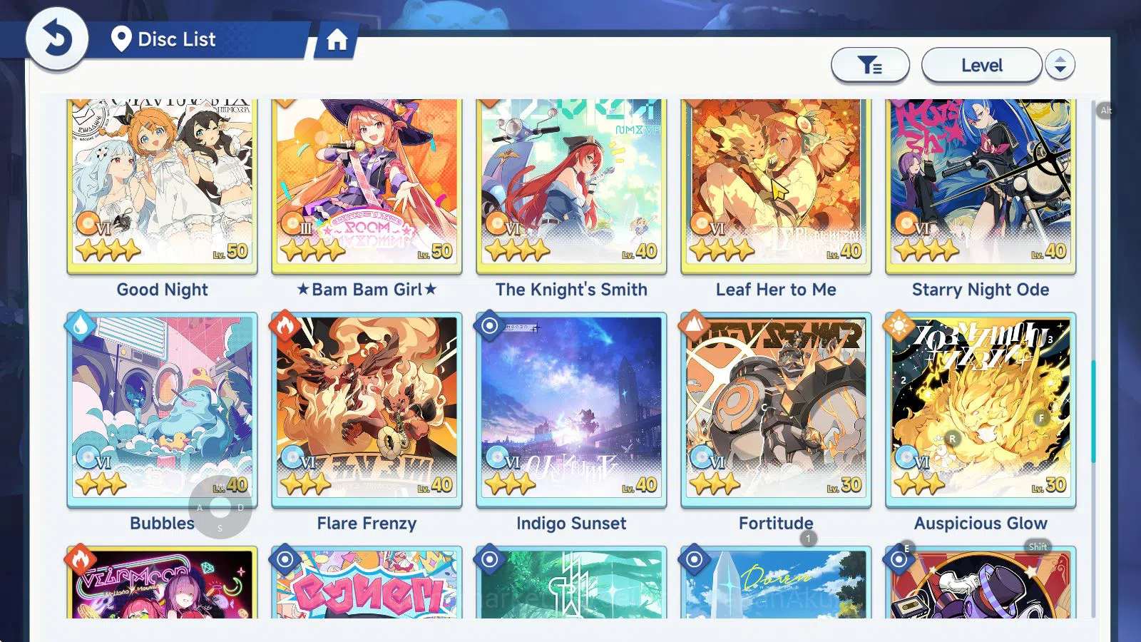 Stella Sora Accounts GLOBAL Lvl40 | 1.3K Dm 11 SSR 5 Limit (FirenzeT2,NazunaT3,MistiqueT1,Etc)| 20 SSR Disc | Yostar | Take 11
