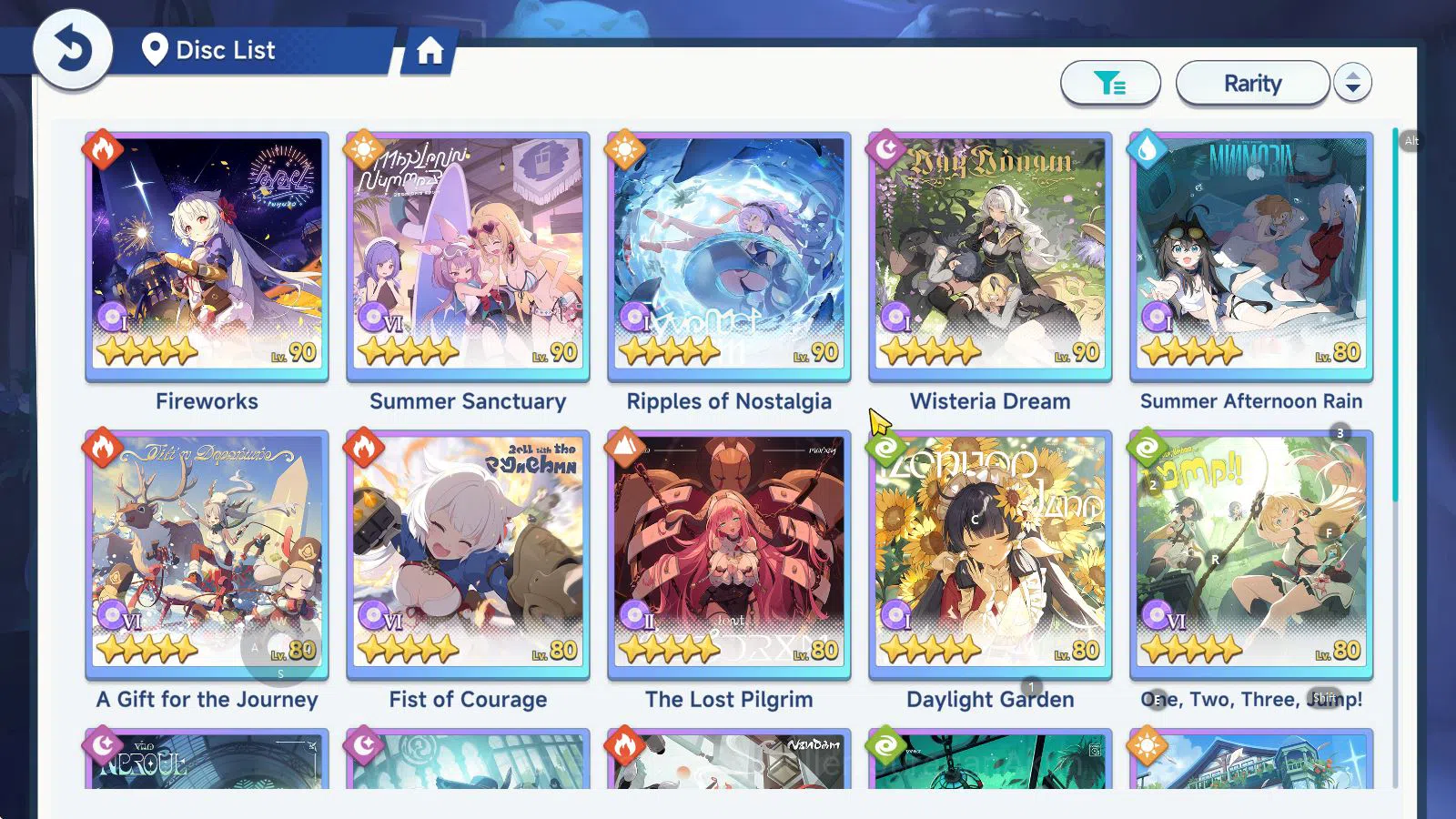 Stella Sora Accounts GLOBAL Lvl40 | 1.3K Dm 11 SSR 5 Limit (FirenzeT2,NazunaT3,MistiqueT1,Etc)| 20 SSR Disc | Yostar | Take 16