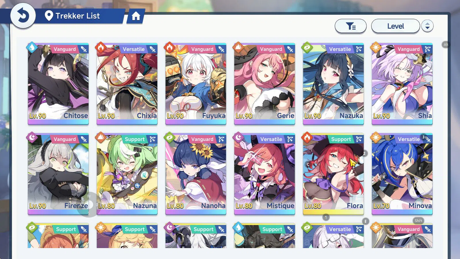 Stella Sora Accounts GLOBAL Lvl40 | 1.3K Dm 11 SSR 5 Limit (FirenzeT2,NazunaT3,MistiqueT1,Etc)| 20 SSR Disc | Yostar | Take 3