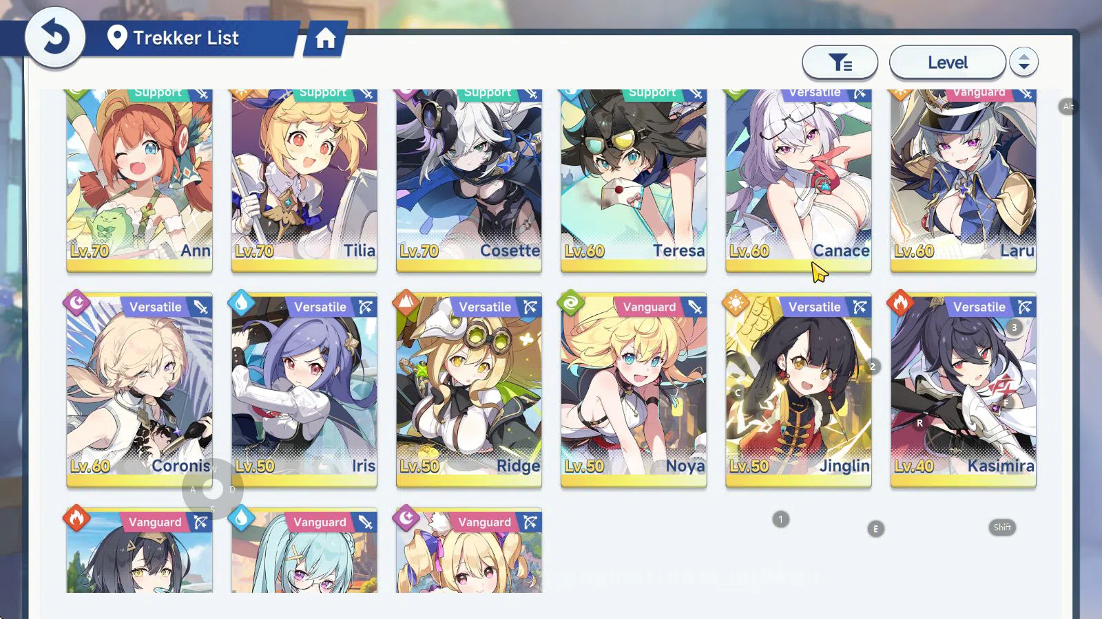 Stella Sora Accounts GLOBAL Lvl40 | 1.3K Dm 11 SSR 5 Limit (FirenzeT2,NazunaT3,MistiqueT1,Etc)| 20 SSR Disc | Yostar | Take 4