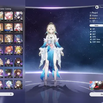 Honkai Star Rail Accounts Others ASIA |TL 50|7 Limited|( Pearl, Aventurine Waveflair, Evanescia, Ashveil, Saber, Gilgamesh