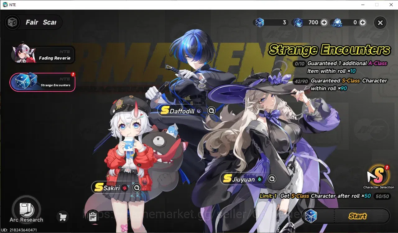 Neverness to Everness Accounts GLOBAL SEA|HL 3|3 SSR (Lacrimosa+Skin,Hotori),Baic image 5