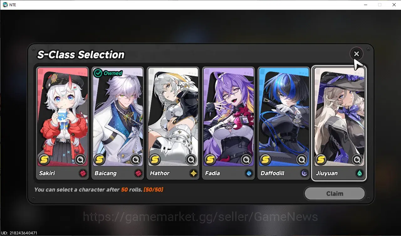 Neverness to Everness Accounts GLOBAL SEA|HL 3|3 SSR (Lacrimosa+Skin,Hotori),Baic image 6