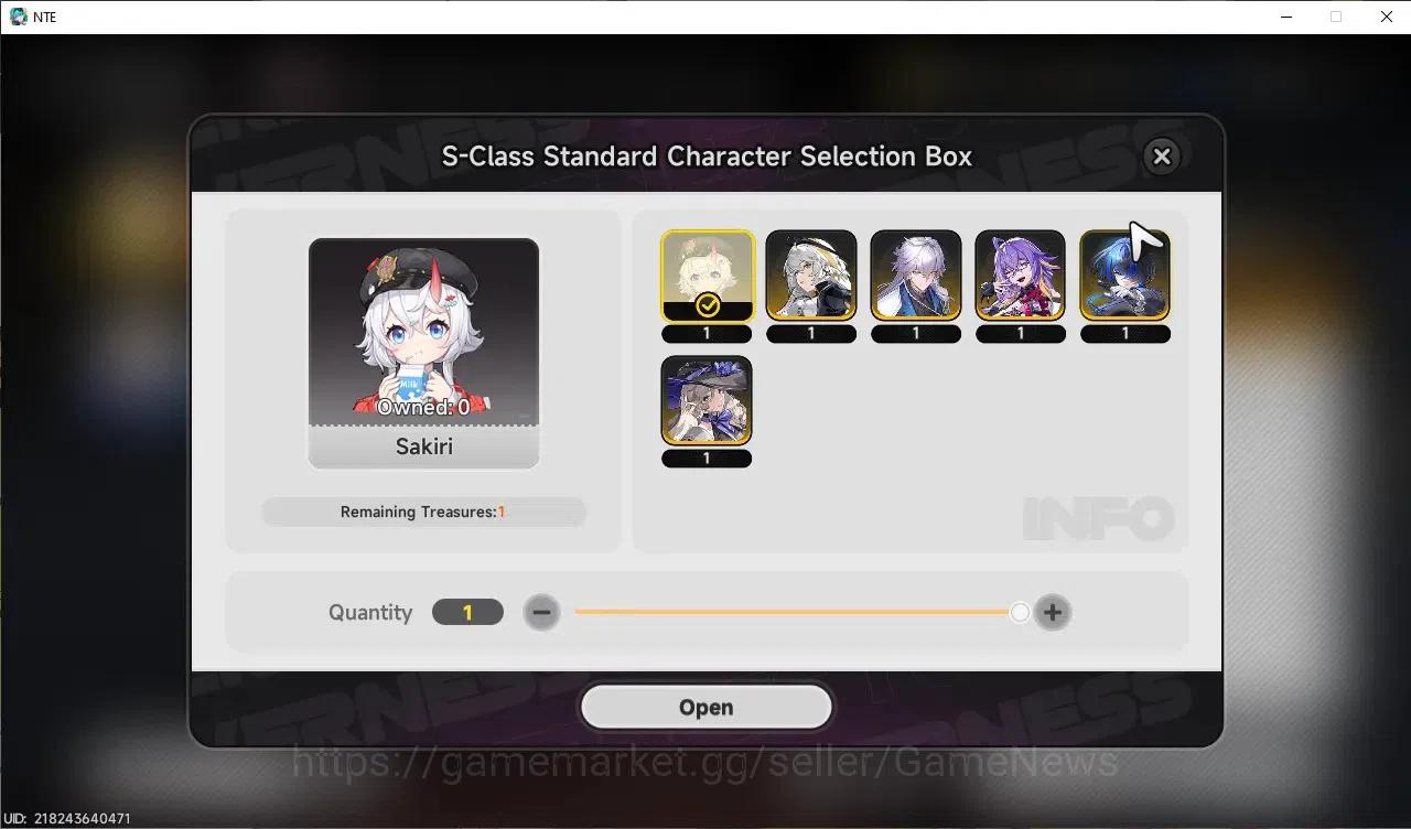 Neverness to Everness Accounts GLOBAL SEA|HL 3|3 SSR (Lacrimosa+Skin,Hotori),Baic image 8