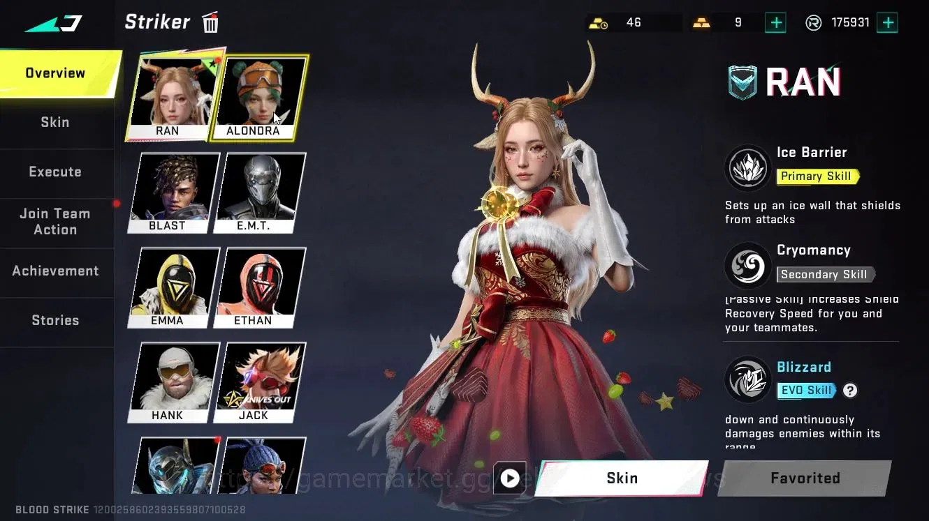Blood Strike Accounts Collab Skin ASIA|3 ETERNAL (M4A1-Blight Lv5, MP5-Bloodrift Lv5, Vector)|Collab Ethan-Byakuya|ULTRA 3