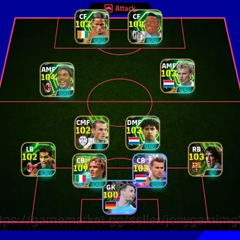 eFootball Accounts Legends & Iconic Players eFootball Mobile Offer | 3191 Team Strength | 103+ Rated Players | Strong Squad