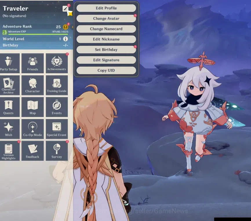Genshin Impact Accounts Asia|AR 25|1 Limited + 1 (*5 Weapon)| Nefer |Low M image 1