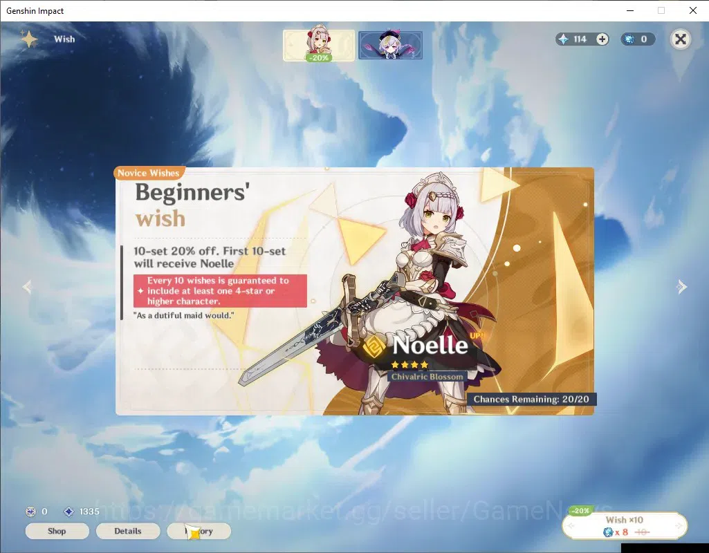 Genshin Impact Accounts Asia|AR 25|1 Limited + 1 (*5 Weapon)| Nefer |Low M image 9