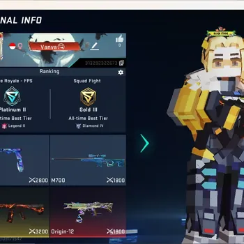 Blood Strike Accounts Collab Skin ASIA|Eternal Gun:D.Eagle-Scorpius|2 Collab Gun [TR&AOT]|1 Limited|6 Ultar Gun|Check SS