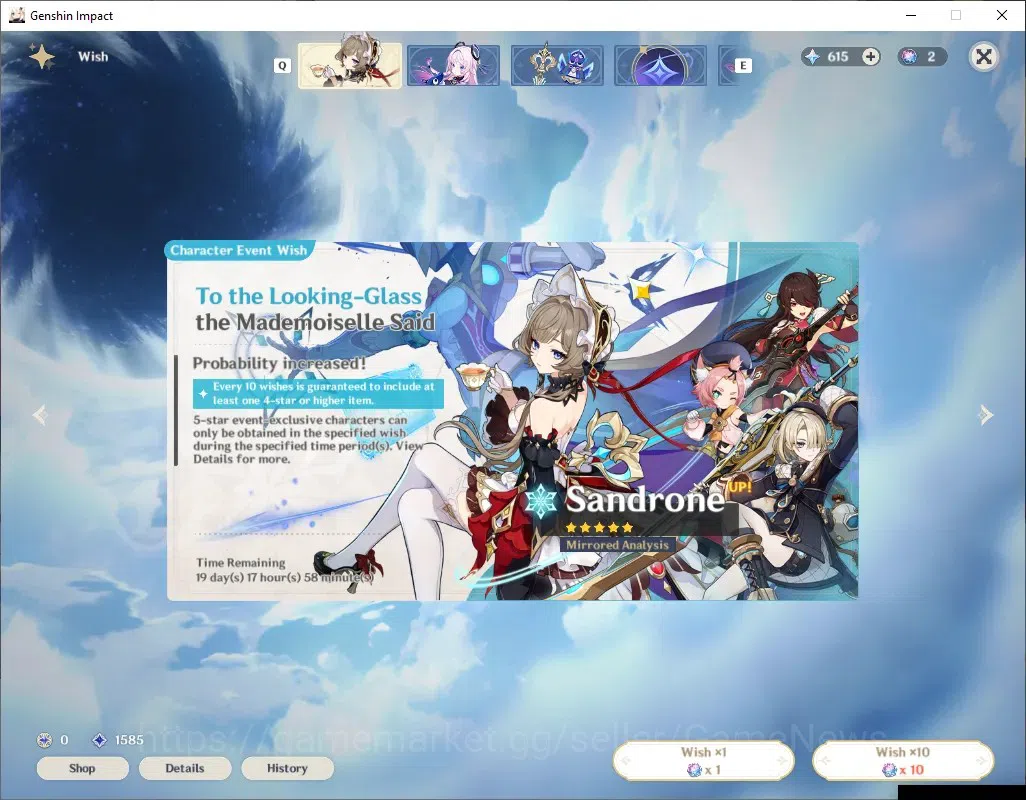Genshin Impact Accounts ASIA|AR 57|9 Limited + 2 (*5 Weapon)|Mavuika,Skirk image 10