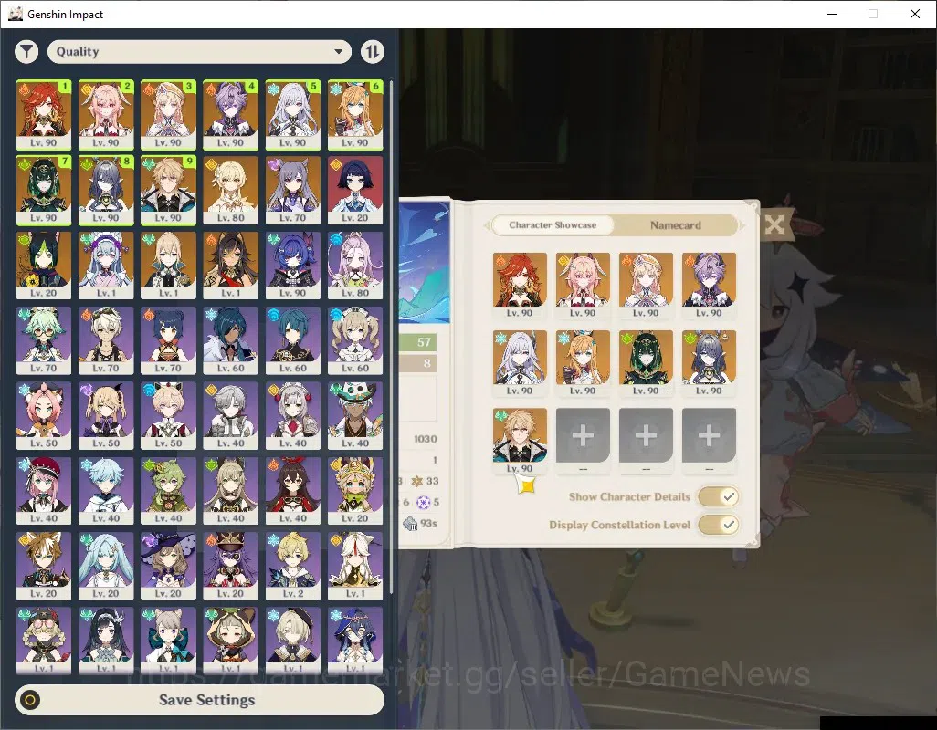 Genshin Impact Accounts ASIA|AR 57|9 Limited + 2 (*5 Weapon)|Mavuika,Skirk image 2