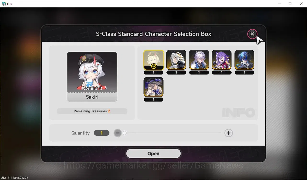 Neverness to Everness Accounts Global NA|HL 5|2 SSR 1 Limited [Shinku+Sign],Fadia|2 Selector|Tomato & Underboss 13