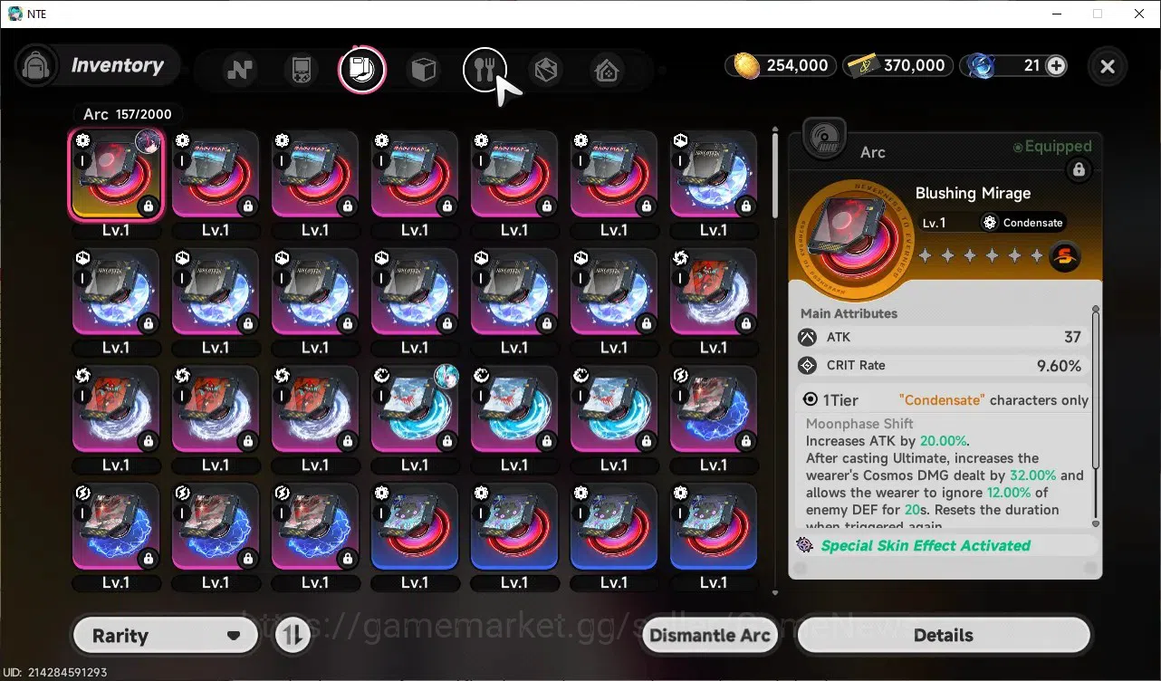 Neverness to Everness Accounts Global NA|HL 5|2 SSR 1 Limited [Shinku+Sign],Fadia|2 Selector|Tomato & Underboss 14