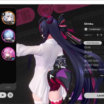 Neverness to Everness Accounts Global NA|HL 5|2 SSR 1 Limited [Shinku+Sign],Fadia|2 Selector|Tomato & Underboss