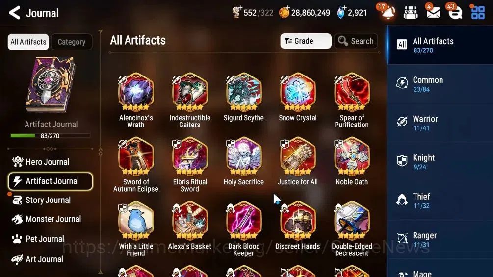 Epic Seven Accounts Limited Hero GLOBAL UNVerif|12 ML(Salome,LOT Scales,WOTM Tenebria,Etc)+Rinak,Setsuka|AUTO WBC Hunt|2,9K 10
