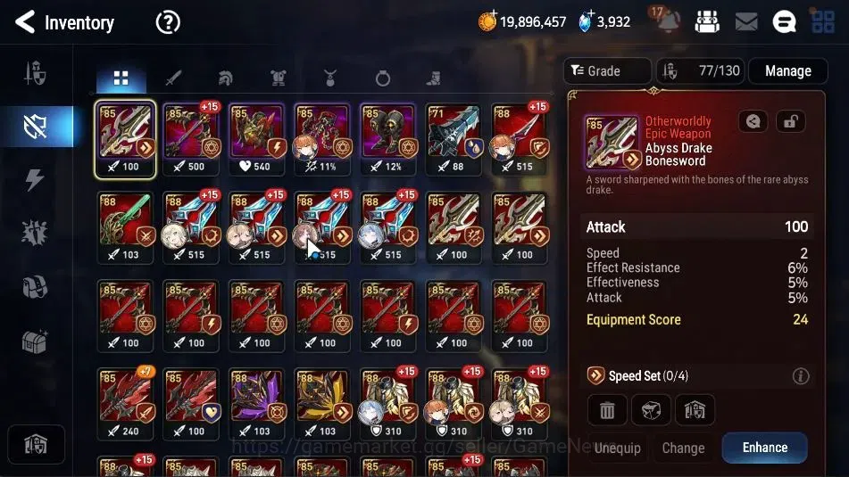 Epic Seven Accounts ASIA UnVerif|9 ML(Schol Nurse Yulha,RNL,WOTM Tenbr image 15