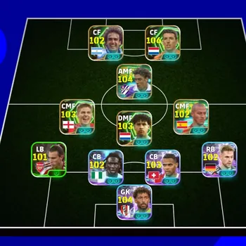eFootball Accounts Legends & Iconic Players COLECTIVE 3193+ | NEW RUI COSTA x ROY MAKAAY x G BATISTUTA x S GERARD x T