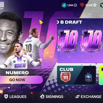 EA SPORTS FC Mobile Accounts Best Starter FC Mobile Wiith 121K Gems 7,5K RUP 19 Draft|Numero Danso,TWG Mbappe,Etc|Many