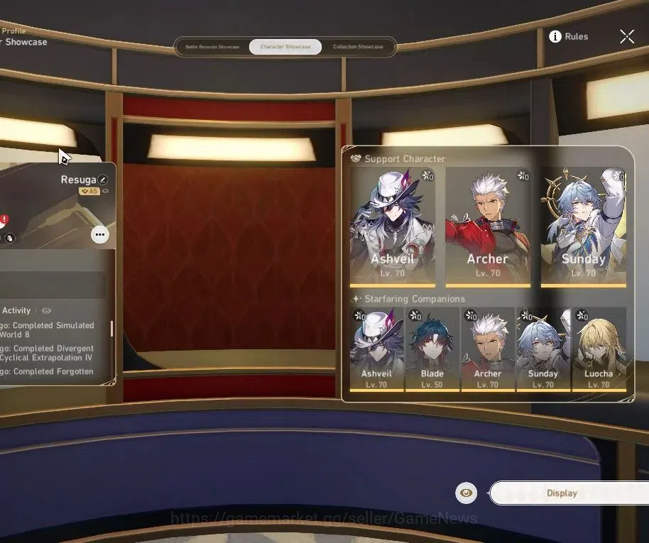 Honkai Star Rail Accounts Asia|TL 56|9 Limited|Mortenax Blade,Ashveil,Huohou image 2